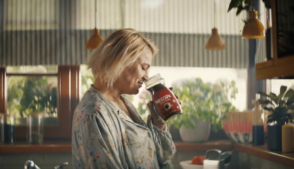The funny morning imperfections help Nescafé to claim its presence in breakfasts