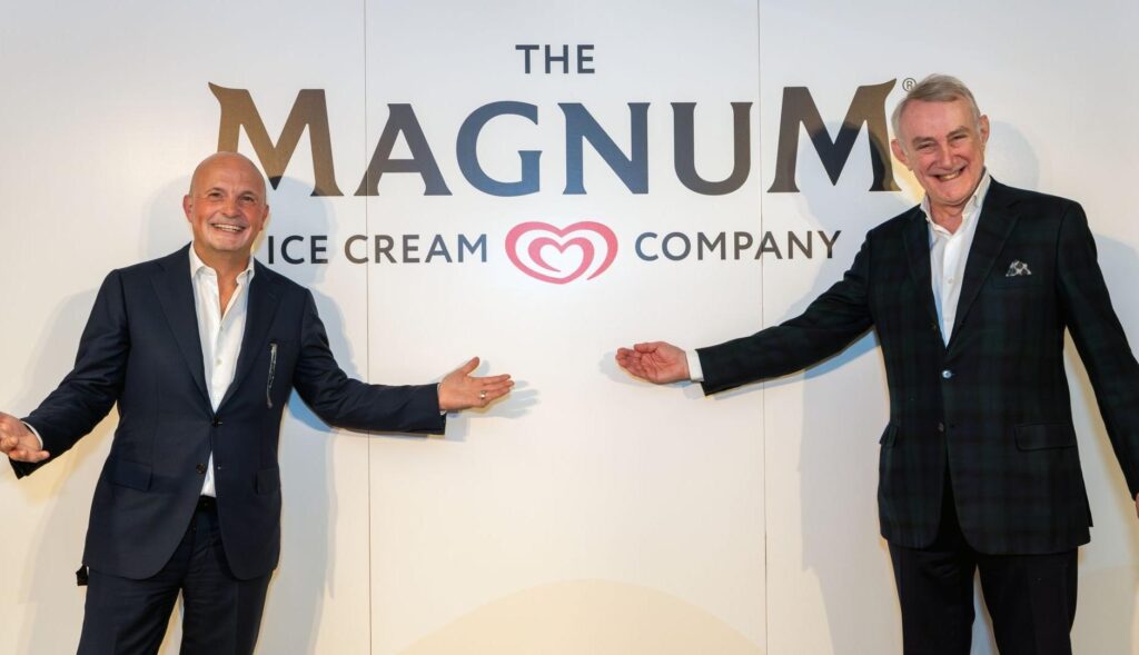 Unilever's ice cream business already has a brand: The Magnum Ice Cream Company
