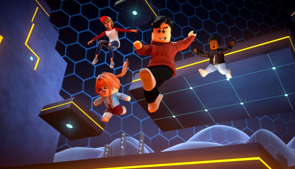 Ilustración de personajes de Roblox