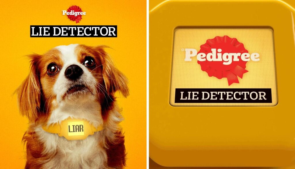Collar "detector de mentiras" de Pedigree