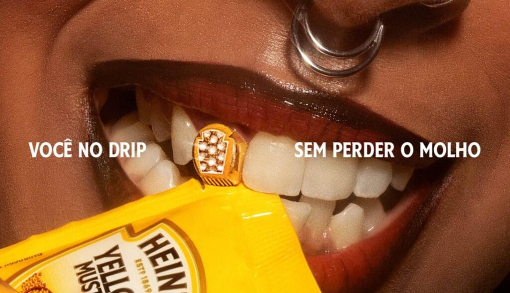 Grillz con la identidad de Heinz