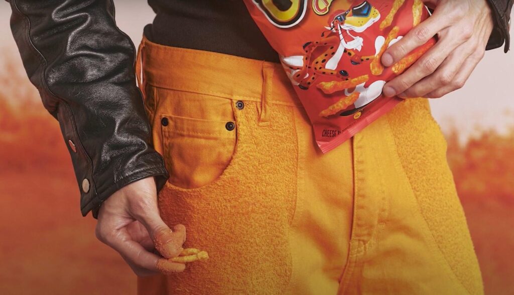 Pantalones de Cheetos