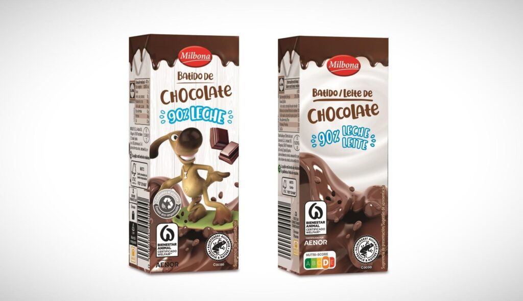 Imagen del diseño de un batido de Lidl