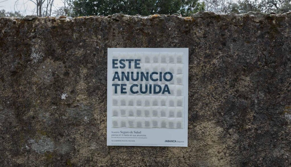 Anuncio con bolsas de infusiones