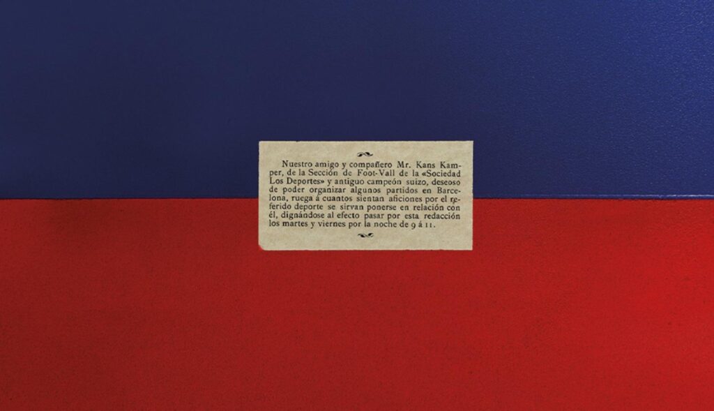 "The smallest announcement to found the world's largest club"