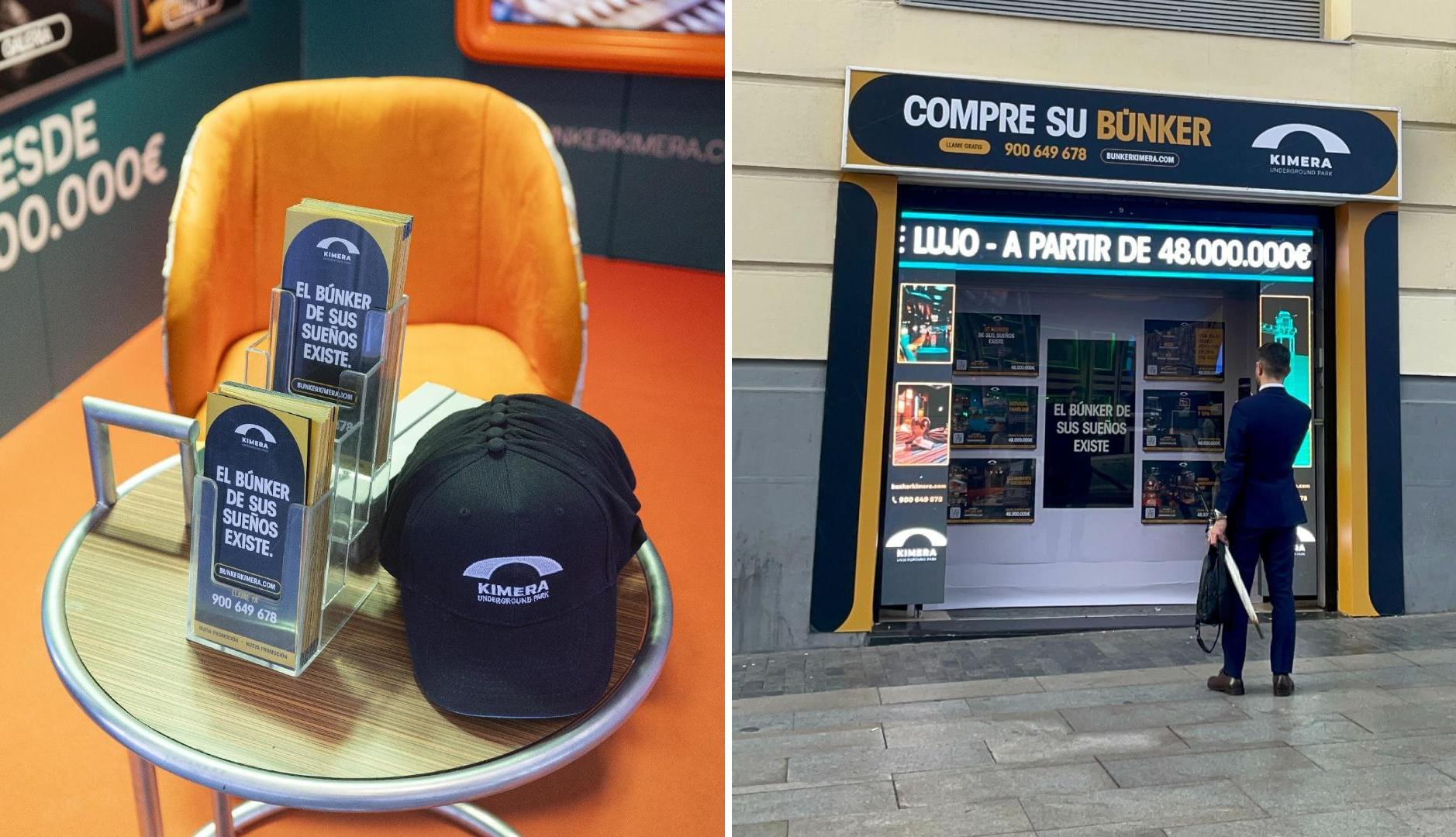 Acciones de promoción de la serie "El refugio atómico", de Netflix