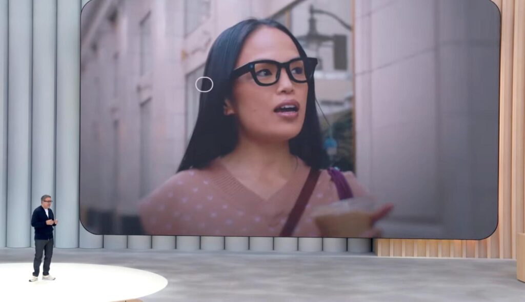 Foto tomada por gafas inteligentes