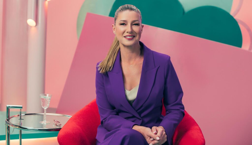 Anne Igartiburu en una campaña de Wallapop