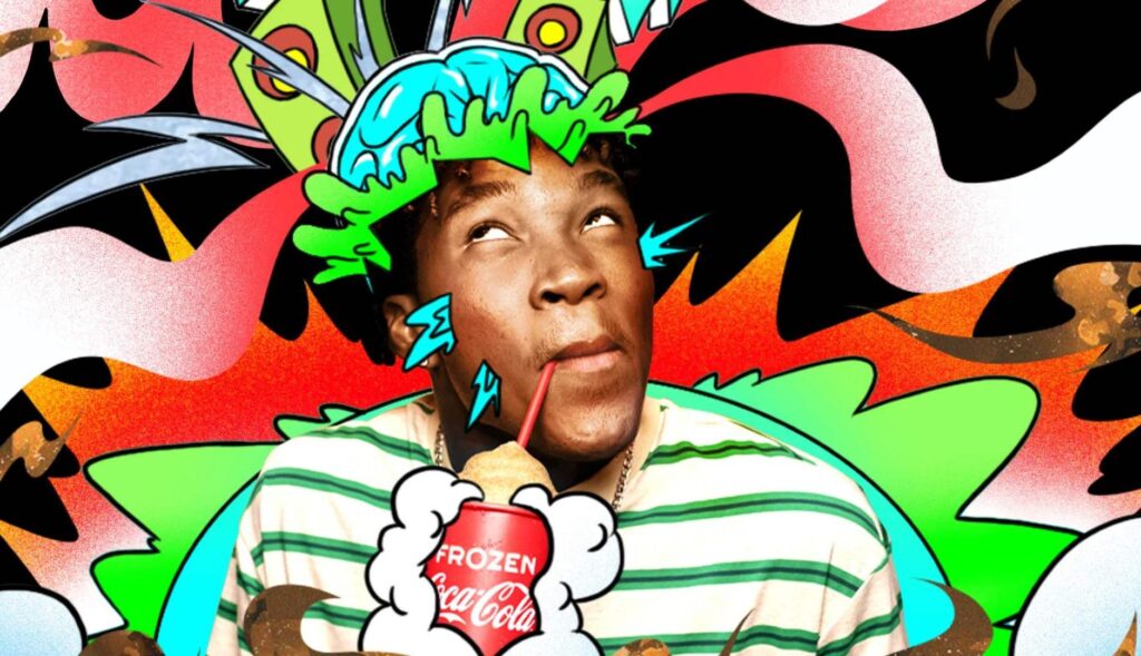 Coca-Cola Frozen captures the brain freezing that causes your drink in an aesthetic universe