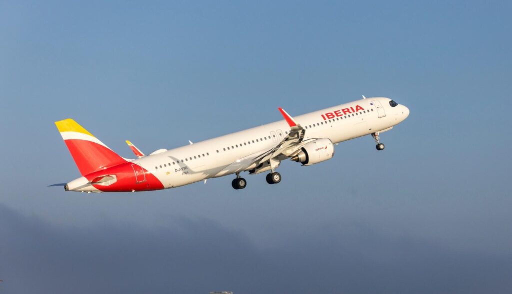 Avión de Iberia