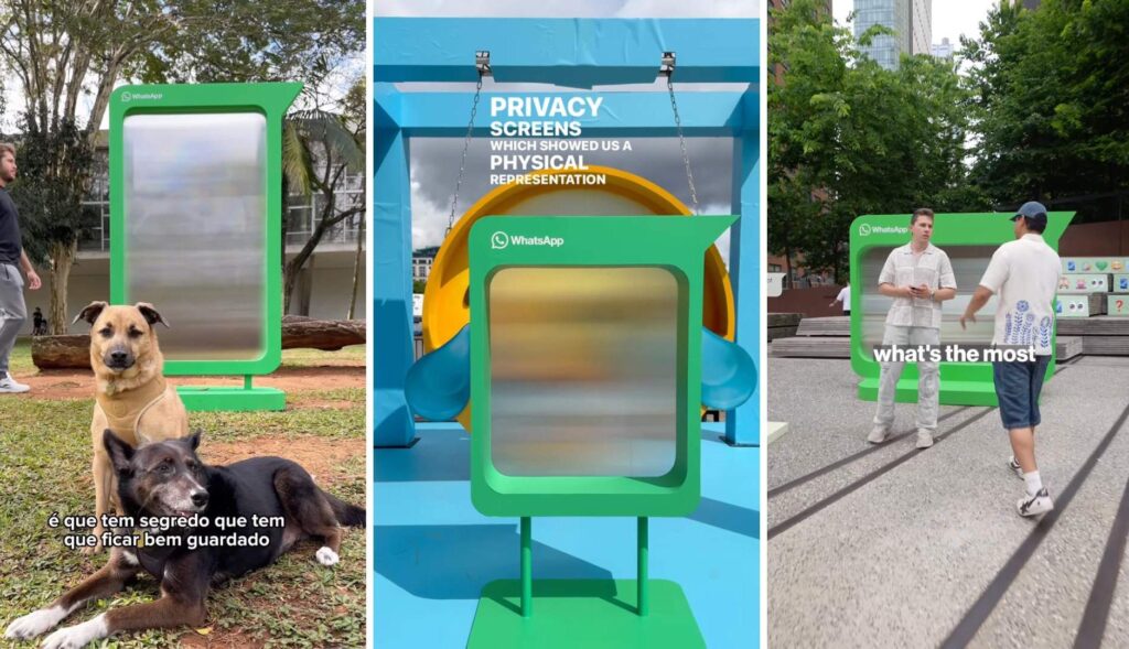 WhatsApp resorts to Street Marketing to give life to its privacy promise on the platform