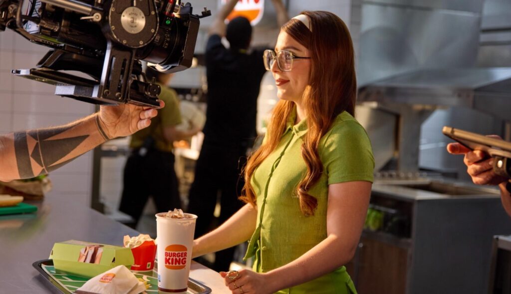 la influencer roro en un momento del rodaje