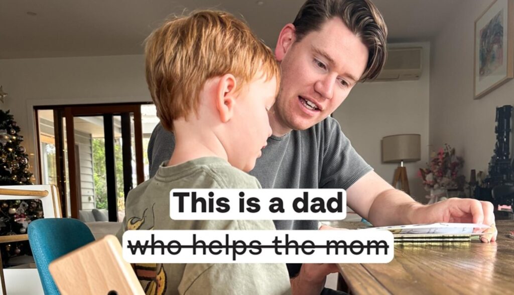 The Stakke furniture brand challenges gender stereotypes with a paternity -centered campaign