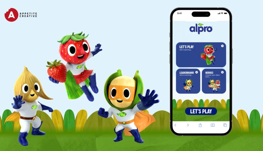 Juego para móviles de Alpro