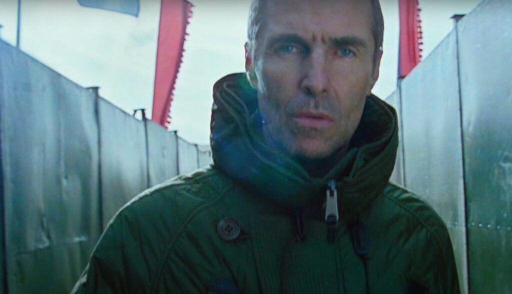 Liam Gallagher en el anuncio de Burberry