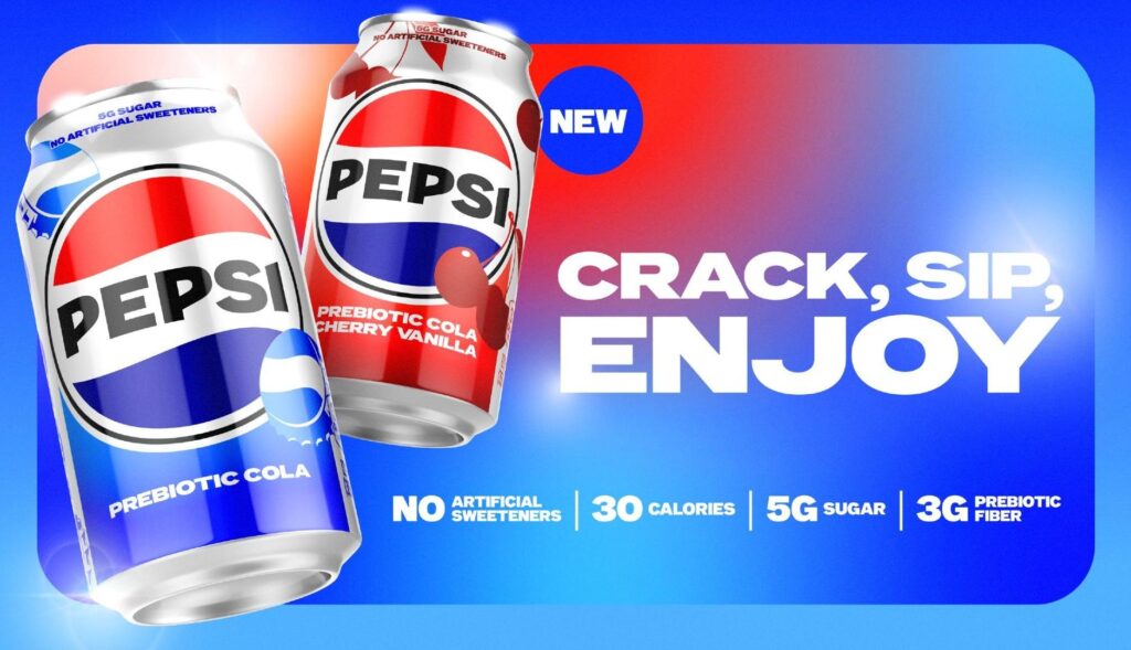 Versión prebiótica de Pepsi