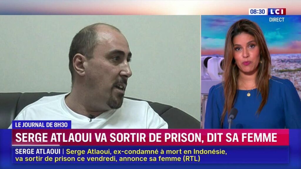 Why was Serge Atlaoui been sentenced to death in Indonesia?