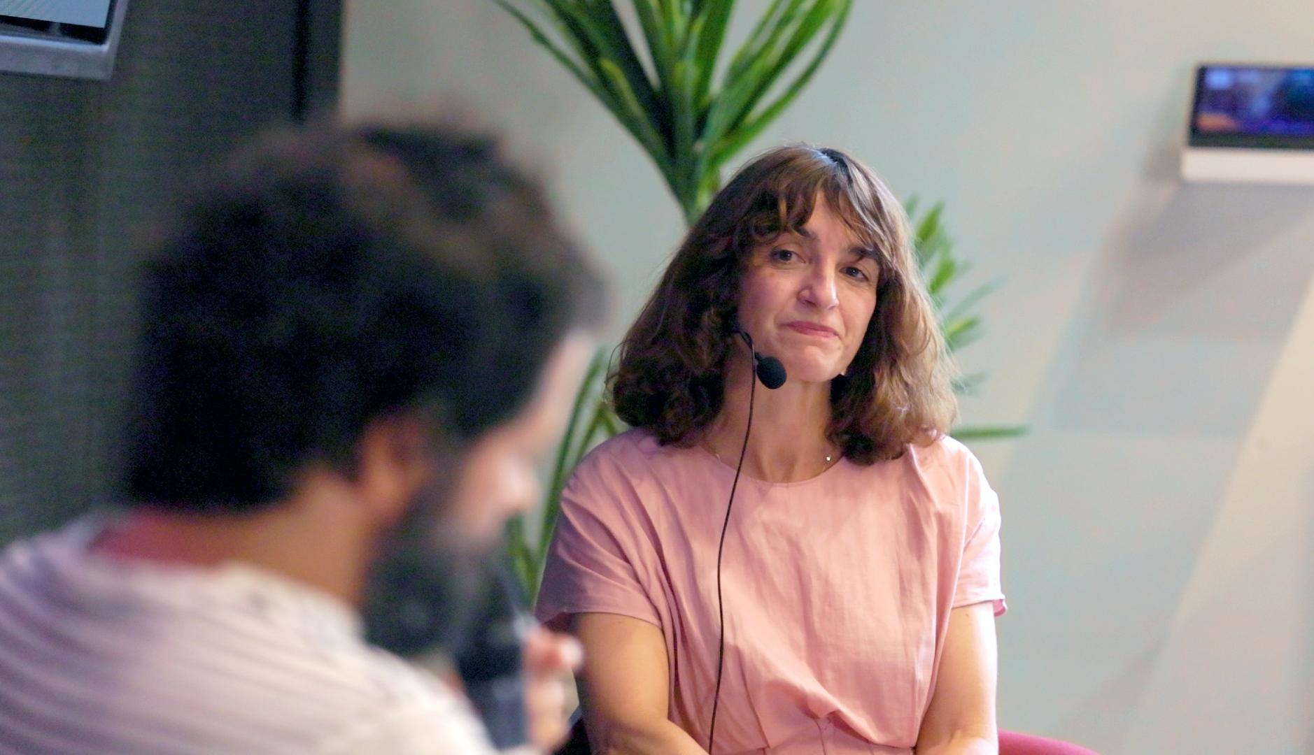 Cristina Merino, de Movistar Plus+