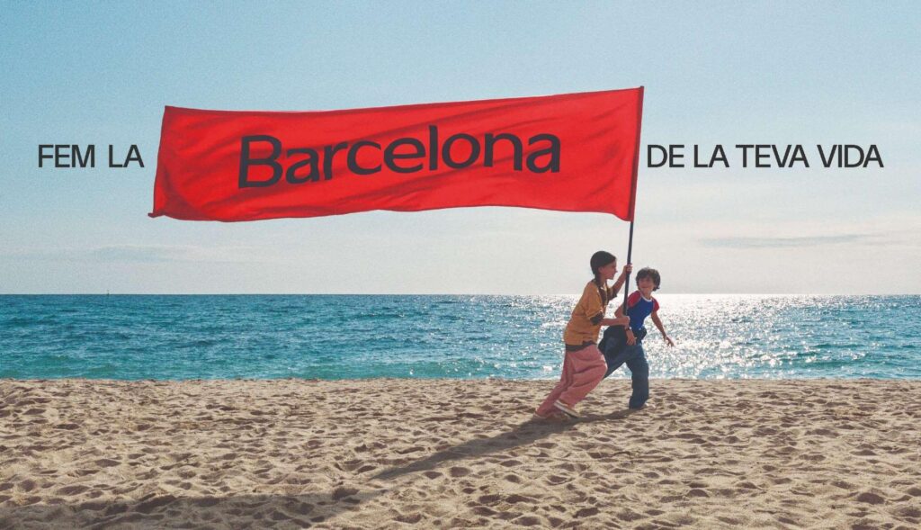 Barcelona wants to reinforce pride with its new positioning: Fem la Barcelona de la teva vida