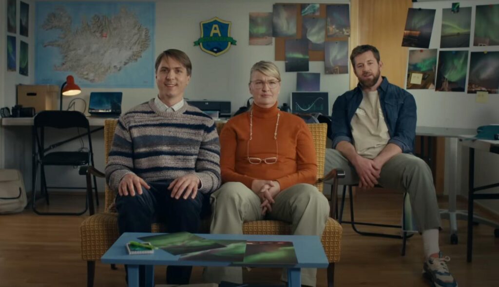 A fictitious northern lights fan club stars in Iceland's new tourism campaign