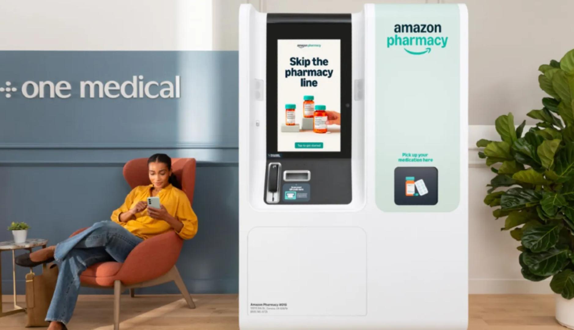 Amazon installs medication vending machines in its One Medical clinics