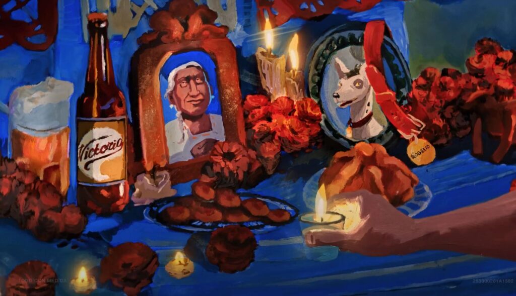 Plano del cortometraje "A ti, ¿quién te espera?" de Cerveza Victoria