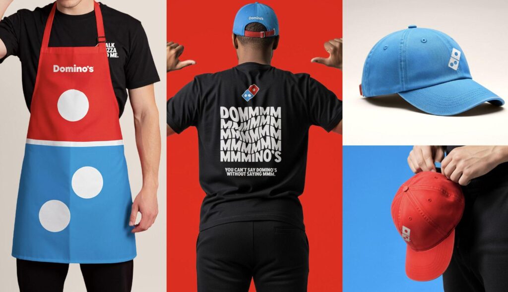 Domino's renews its identity: new colors and a name that evokes the appetizing