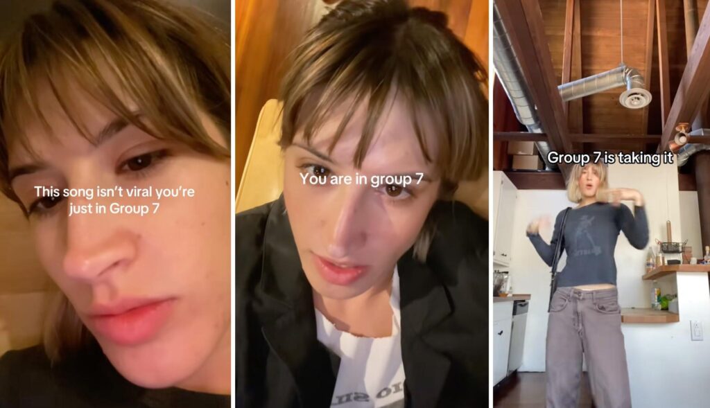 The viral trend “Group 7”, a smart promotion based on the experiment with the TikTok algorithm