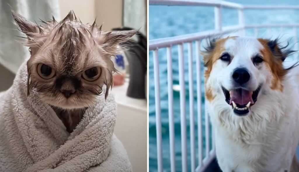 Wet cats and a bolero: this is how the shipping ships remembers its pet services