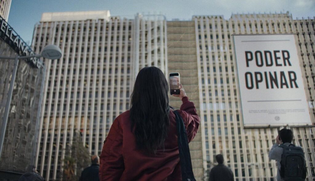 The “Democracy is your power” campaign celebrates the rights and freedoms of Spanish society