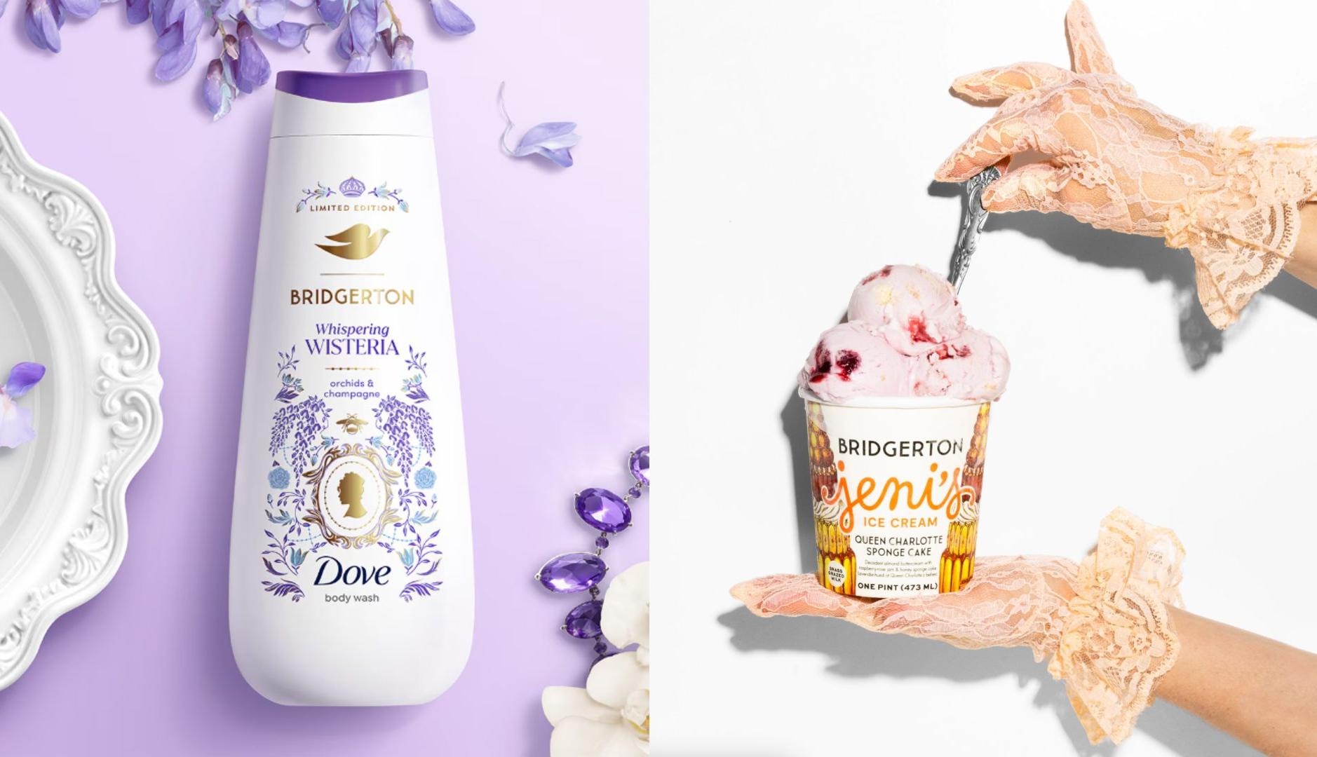 Dove, Pandora and other brands are strategically linked to the premiere of the new season of “The Bridgertons”