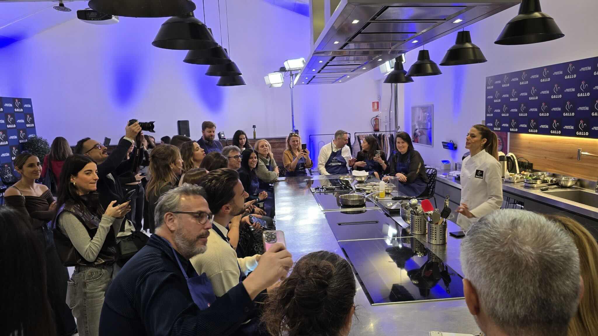 Gallo +Proteína presentation event