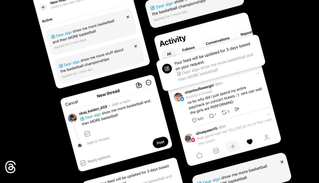 Funcionalidad Dear Algo de Threads