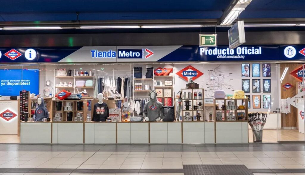 Tienda de Metro de Madrid