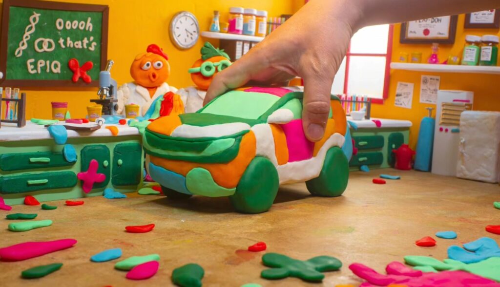 Škoda turns to Play-Doh to launch its new electric vehicle and explore a more accessible creative language