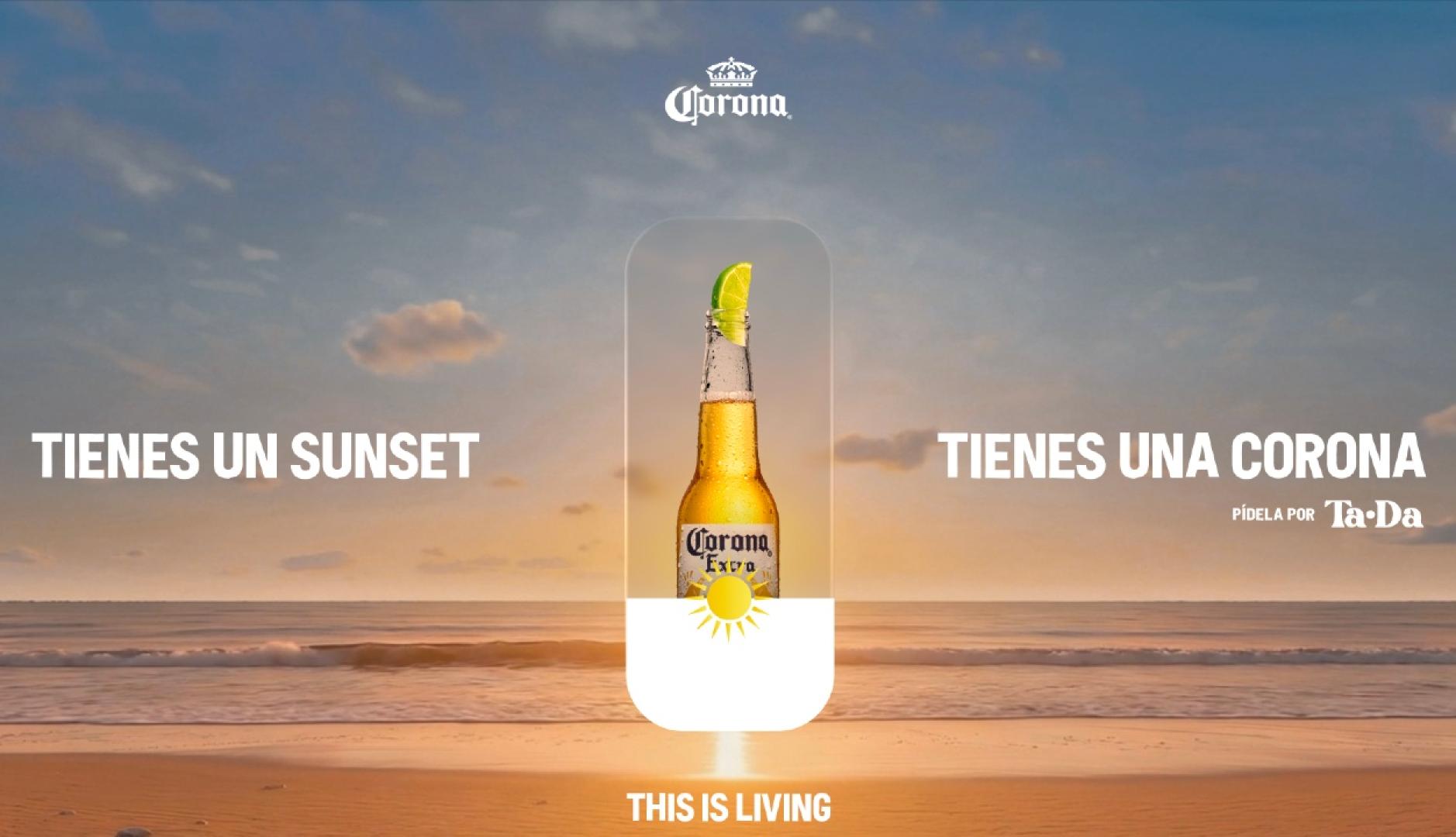 Corona explores the brilliance of mobile as a new brand territory with “Pay With Your Sunset”