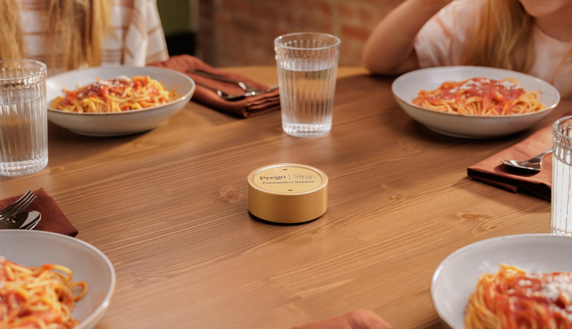 Sauce brand Prego launches a recorder to turn table conversations into memories
