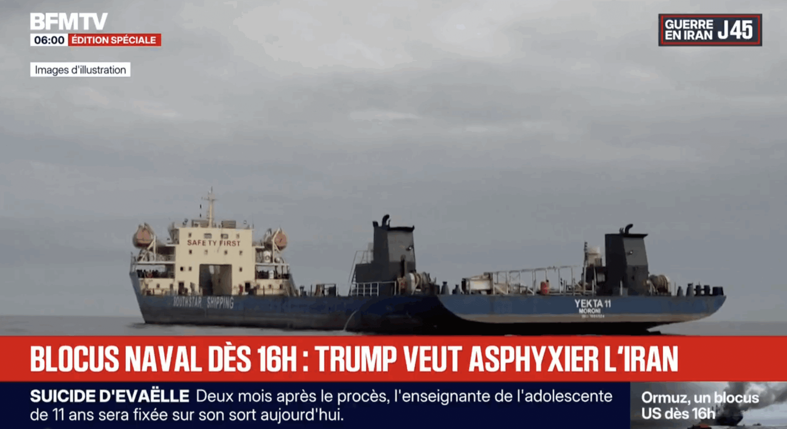 What is a naval blockade, the measure announced by Donald Trump?