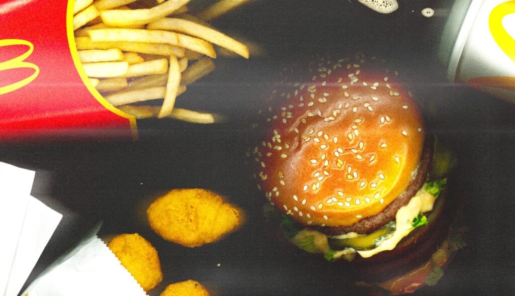 McDonald's scans its menu to promote business hours ordering