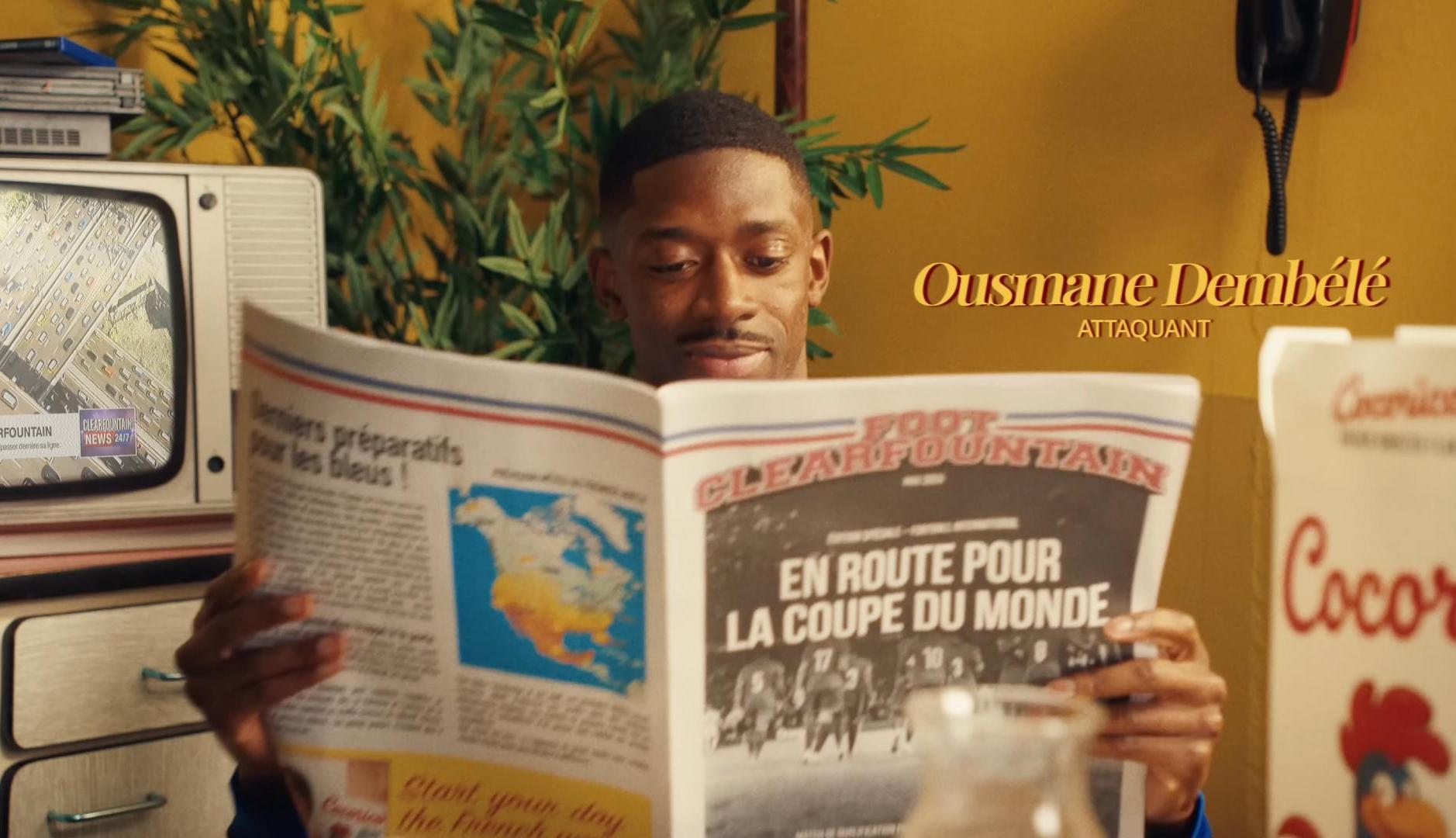 France turns its World Cup team ad into an American television comedy