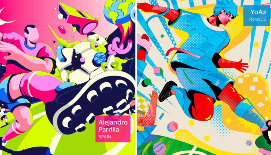Visa pays tribute to the universality of soccer with a global art collection