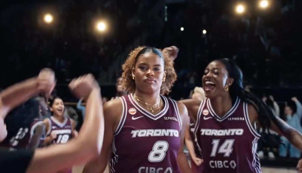 Jugadoras del equipo Toronto Tempo