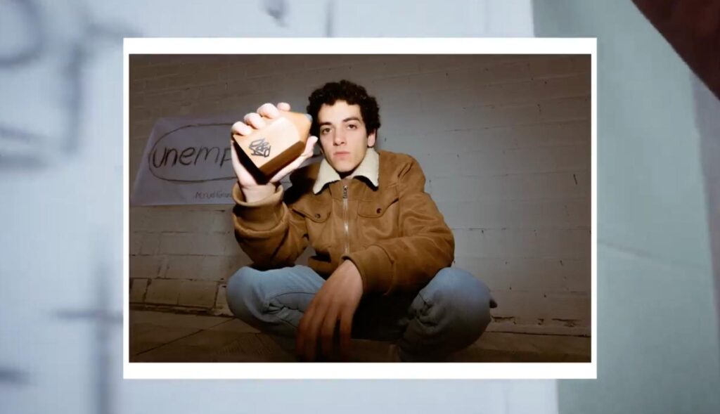 El joven creativo Manuel Fernández