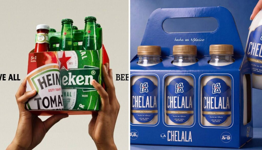 Packs de Heineken y Lala