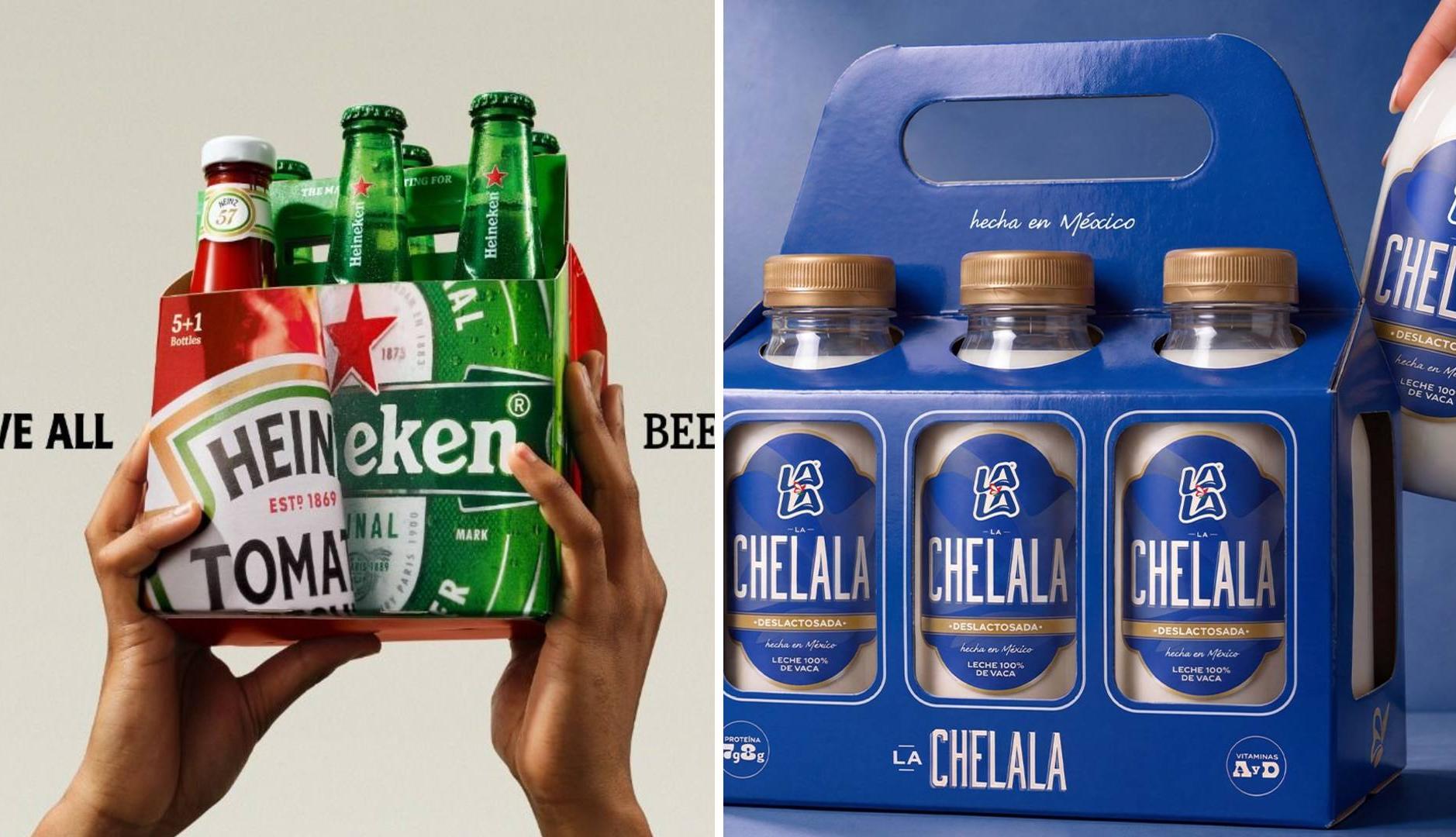 Packs de Heineken y Lala