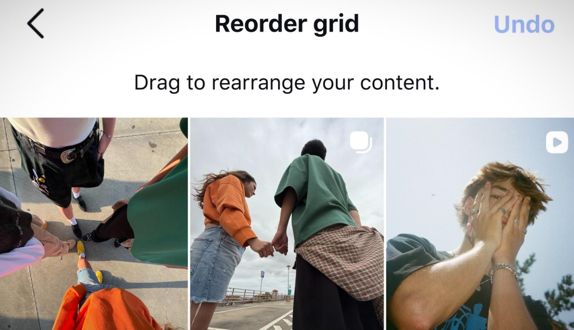 Cuadrícula de Instagram