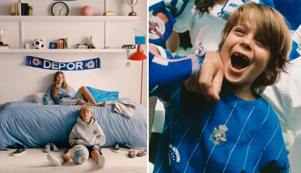 Colección Zara x RC Deportivo