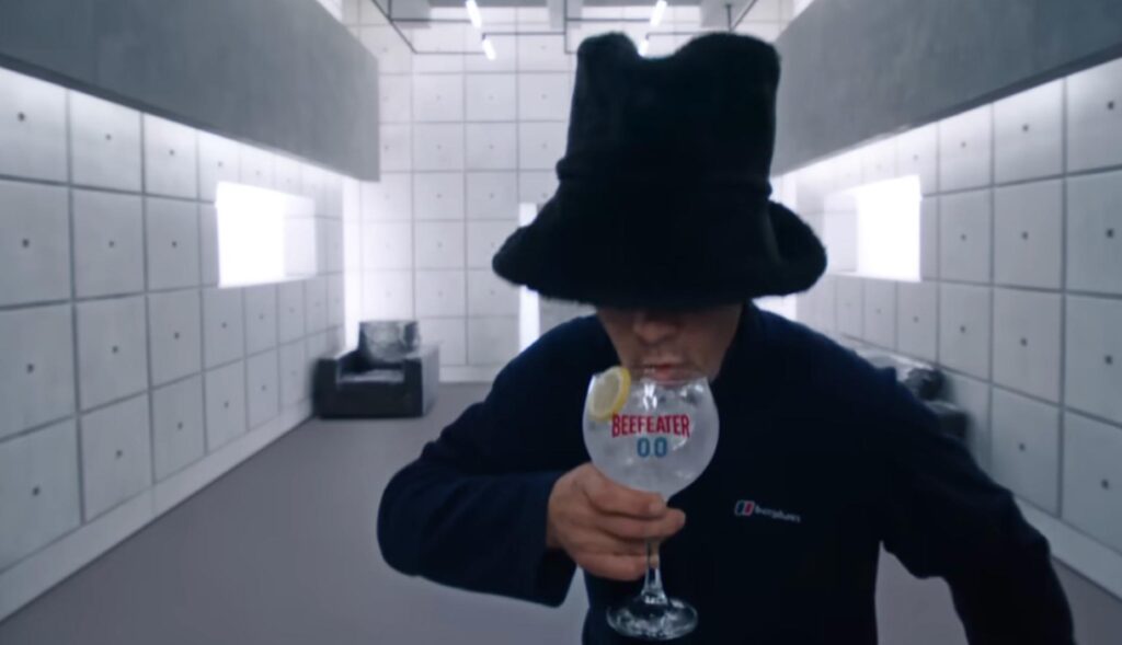 Jamiroquai en un anuncio de Beefeater