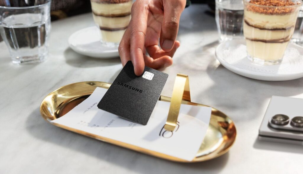 Tarjeta de crédito de Samsung