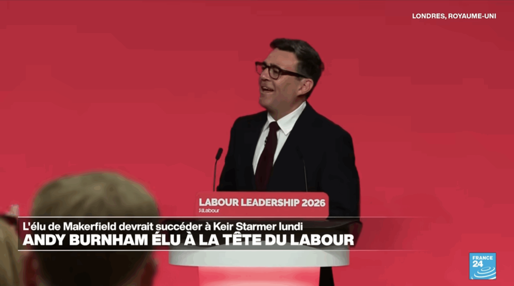 Who is Andy Burnham, the British Prime Minister?